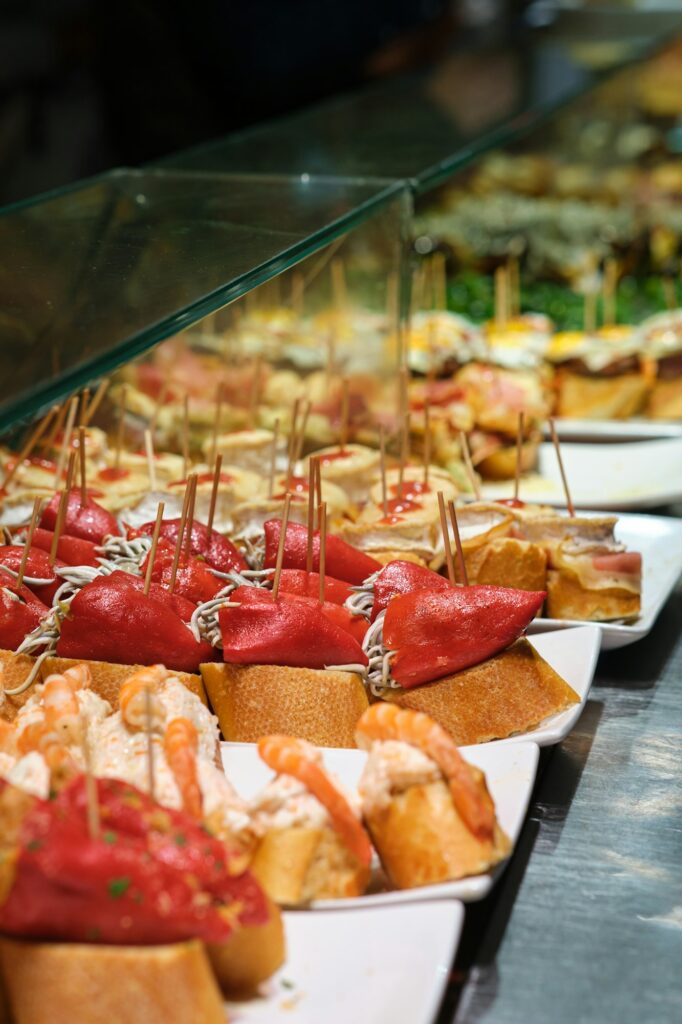 Pintxos bar in San Sebastian, Basque Country, Spain